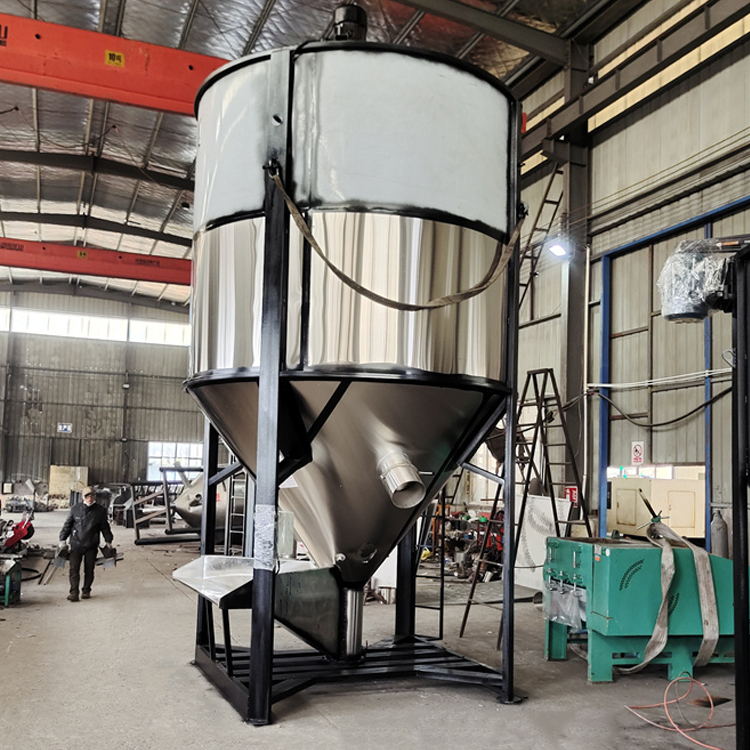 Máy trộn nhựa 10 tấn với hộp số (3)